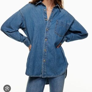 Denim Forum THE '80S COMFY DENIM SHIRT